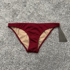 Vintage Y2K Bikini Bottom Size 36 Stretch Chic Feminine Beachwear Resort Italy